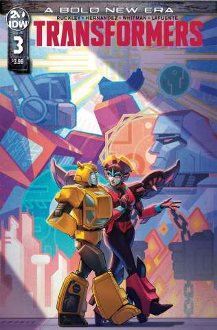 The Transformers #3 (Malkova Cover)