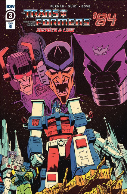 The Transformers '84: Secrets & Lies #3 (10 Copy Roche Cover)