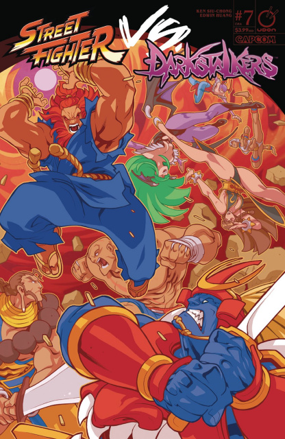 Street Fighter vs. Darkstalkers #7 (Huang Cover)