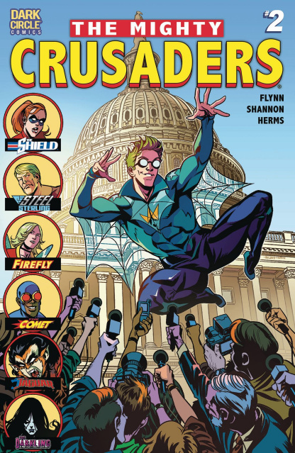 The Mighty Crusaders #2 (Shannon Cover)