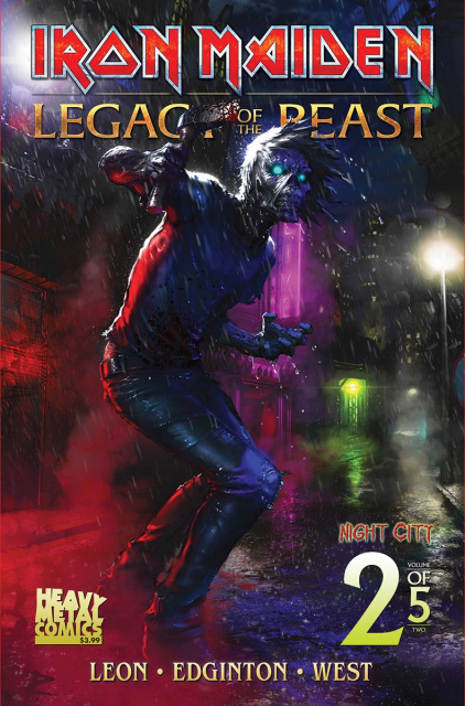 Iron Maiden: Legacy of the Beast - Night City #2 (Cover C)