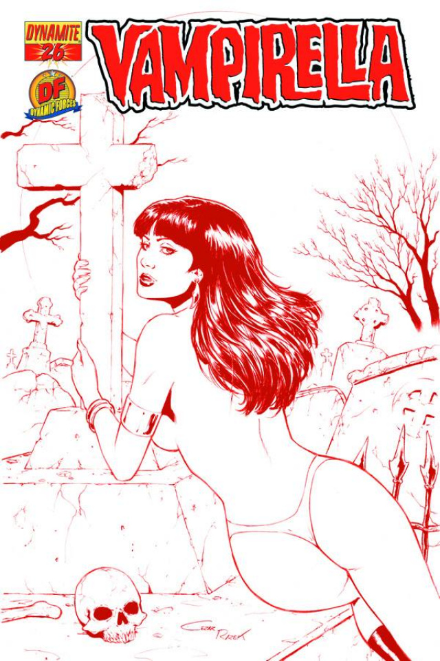 Vampirella #26 (Risque Red Cover)