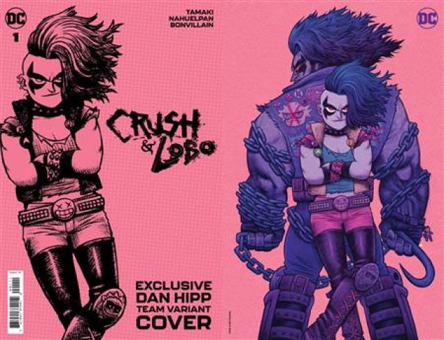 Crush & Lobo #1 (Team Dan Hipp Card Stock Cover)