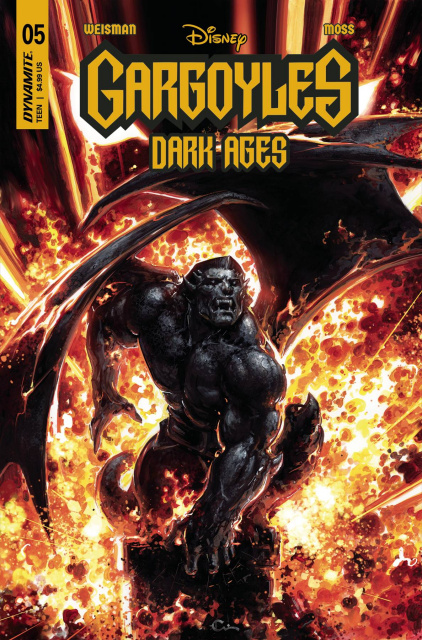 Gargoyles: Dark Ages #5 (Crain Cover)