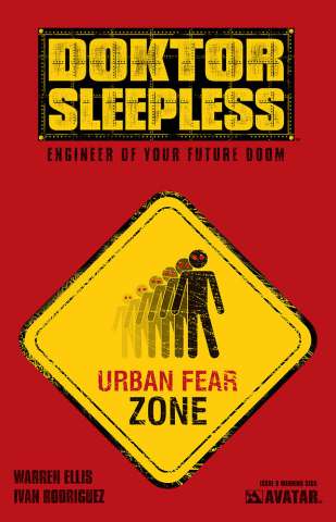 Doktor Sleepless #9 (Warning Sign Cover)