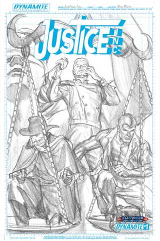 Justice, Inc. #1 (Baltimore Ross Artboard Cover)
