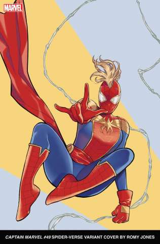 Captain Marvel #49 (Romy Jones Spider-Verse Cover)