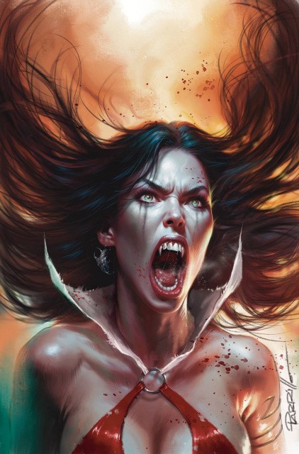 Vampirella / Dracula: Rage #1 (Parrillo Premium Metal Cover)