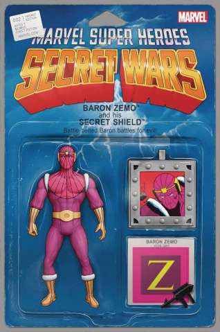 Marvel Super Heroes: Secret Wars - Battleworld #2 (Christopher Action Figure Cover)