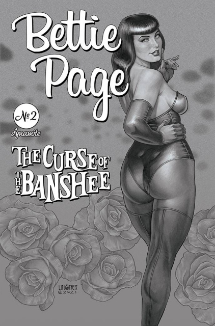 Bettie Page and The Curse of the Banshee #2 (50 Copy Linsner Cover)