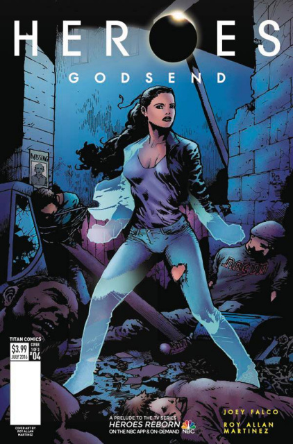 Heroes: Godsend #4 (Martinez Cover)