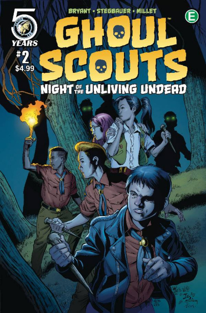 Ghoul Scouts: Night of the Unliving Undead #2 (Igle Cover)