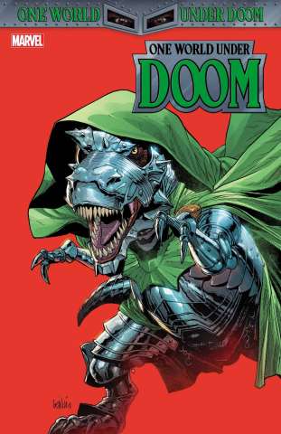 One World Under Doom #2 (Leinil Yu Doomasaur Cover)