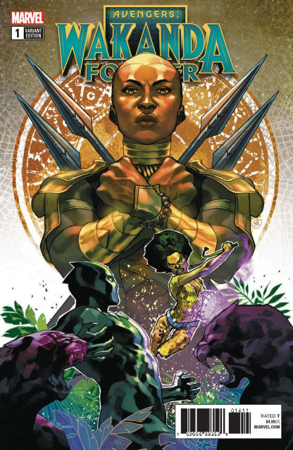 Wakanda Forever: Avengers #1 (Putri Connecting Cover)