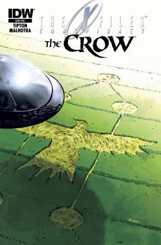 The X-Files: Conspiracy / The Crow #1 (Subscription Cover)