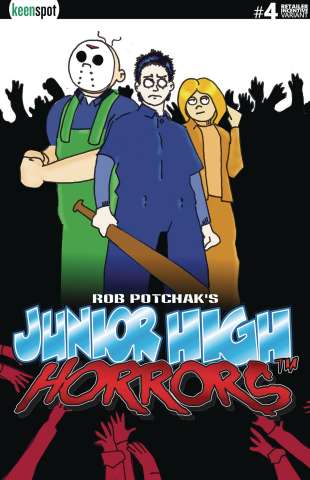 Junior High Horrors #4 (Shaun of Dead Cover)