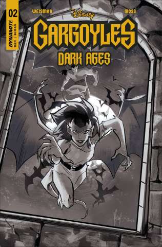 Gargoyles: Dark Ages #2 (20 Copy Andolfo Line Art Cover)