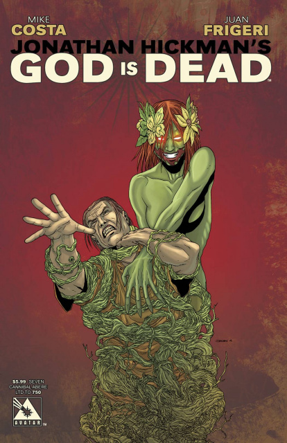 God Is Dead #7 (Cannibal Abere Cover)