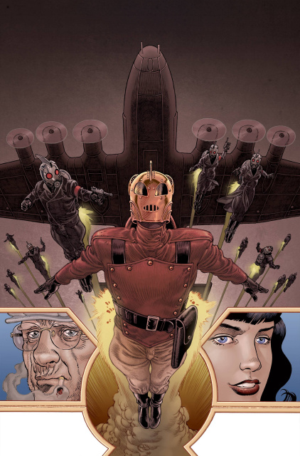 The Rocketeer: In the Den of Thieves #4 (10 Copy Rodriguez Cover)