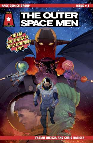 The Outer Space Men #1 (Gamma X Cover)