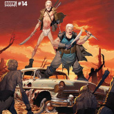 Once Upon a Time at the End of the World #14 (Olivetti Cover)