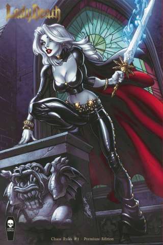 Lady Death: Chaos Rules #1 (J. Scott Campbell Premium Cover)