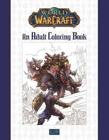 World of Warcraft Adult Coloring Book
