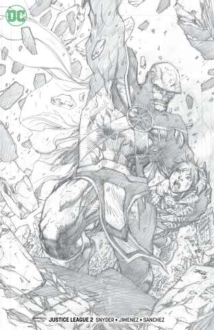 Justice League #2 (Jim Lee Pencil Cover)