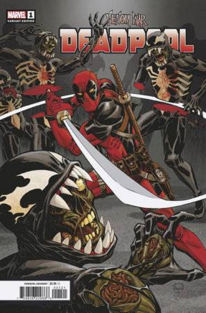 Venom War: Deadpool #1 (Dave Johnson Cover)