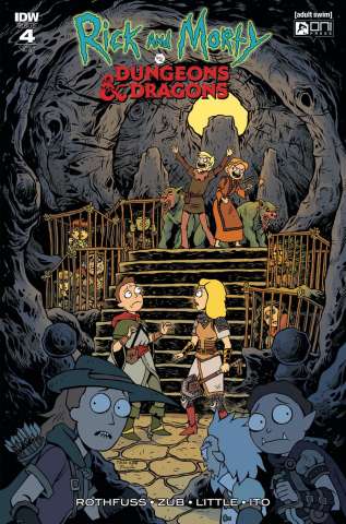 Rick and Morty vs. Dungeons & Dragons #4 (20 Copy Cover)