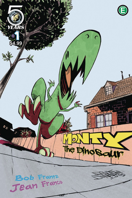 Monty the Dinosaur #1 (Donovan Cover)