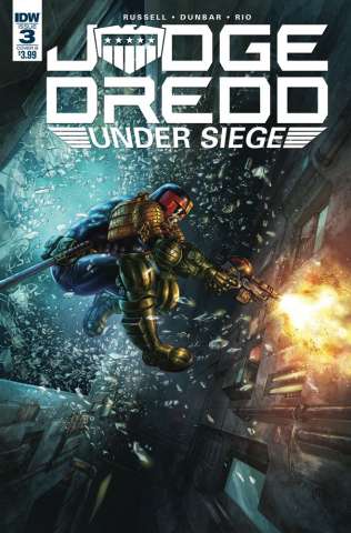 Judge Dredd: Under Siege #3 (Quah Cover)