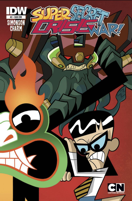 Cartoon Network: Super Secret Crisis War! #2 (Subscription Cover)