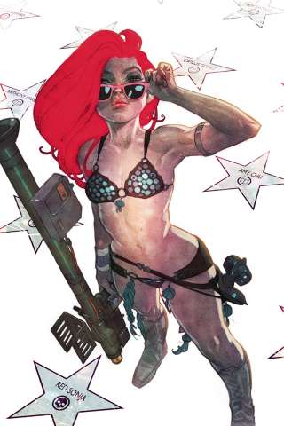Red Sonja #13 (10 Copy Caldwell Virgin Cover)