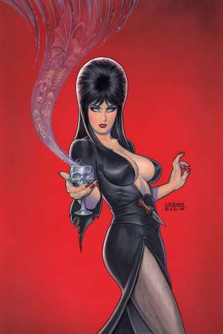 Elvira: Mistress of the Dark #4 (25 Copy Linsner Virgin Cover)