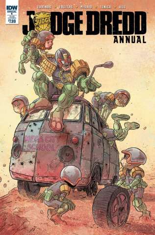 Judge Dredd Annual #1 (Subscription Cover)
