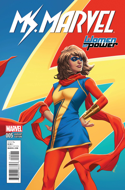 Ms. Marvel #5 (Lupacchino Cover)