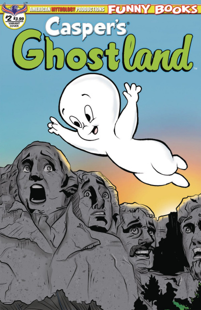 Casper's Ghostland #2 (Mount Ghostmore Cover)