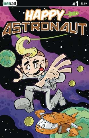 Happy Astronaut #1 (Troy Dongarra Cover)