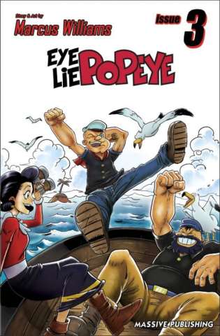 Eye Lie Popeye #3 (Manga Homage Cover)