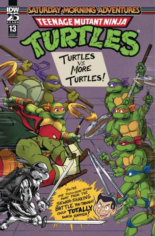 Teenage Mutant Ninja Turtles: Saturday Morning Adventures #13 (Myer Cover)