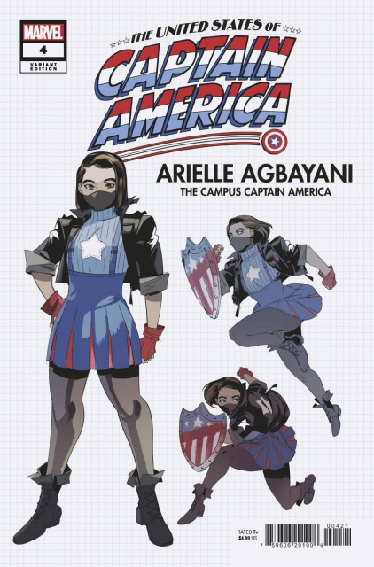 The United States of Captain America #4 (Nishijima Design Cover)