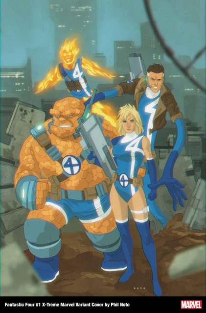 Fantastic Four #1 (Noto X-Treme Marvel Cover)