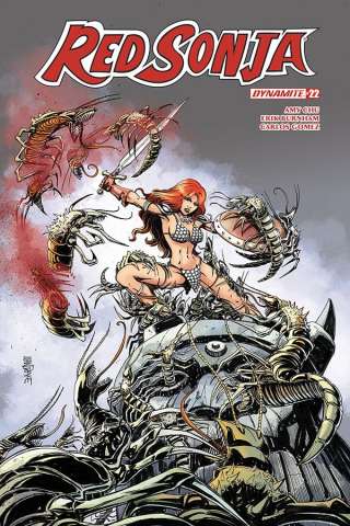 Red Sonja #22 (Mandrake Cover)