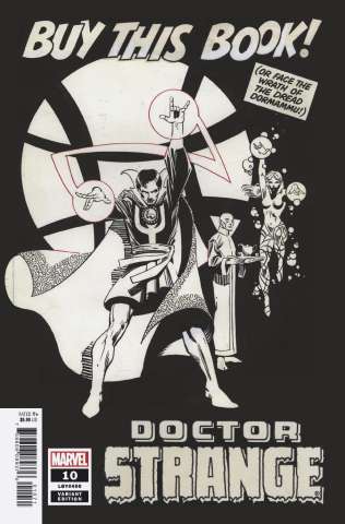 Doctor Strange #10 (Miller B&W Hidden Gem Cover)