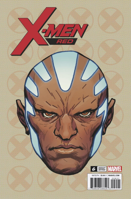 X-Men: Red #6 (Charest Headshot Cover)