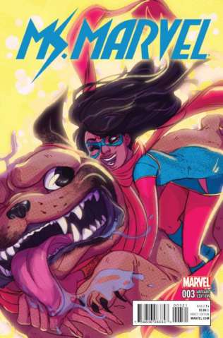 Ms. Marvel #3 (Tarr Cover)