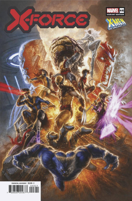 X-Force #46 (Mauro Casciolo X-Men 60th Anniversary Cover)