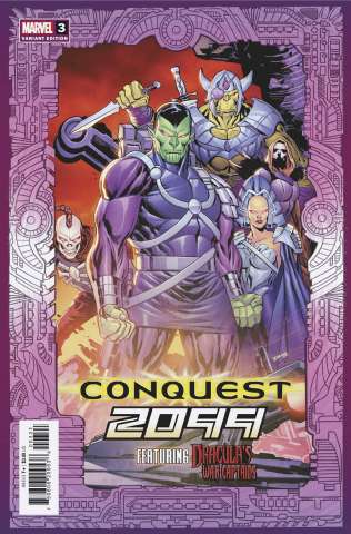 Conquest 2099 #3 (Ken Lashley Frame Cover)