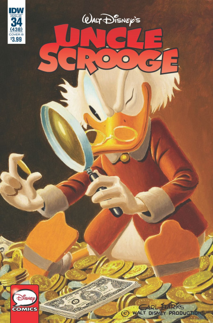 Uncle Scrooge #34 (Barks Cover)